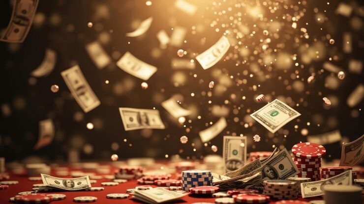 Live dealer Lightning Baccarat table on pttogel4d platform